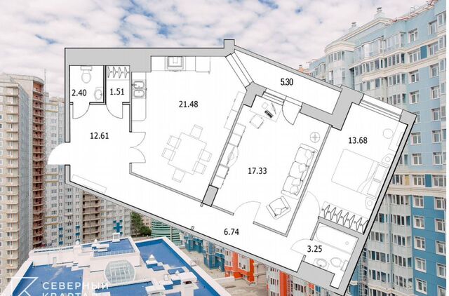 метро Проспект Просвещения ул Кустодиева 7к/1 округ № 15 фото