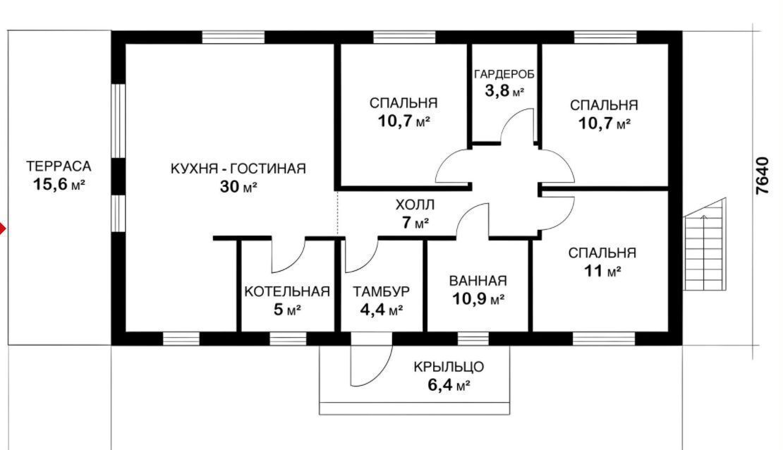 дом р-н Всеволожский д Колтуши Мурманское шоссе, 11 км, Колтушское городское поселение фото 10