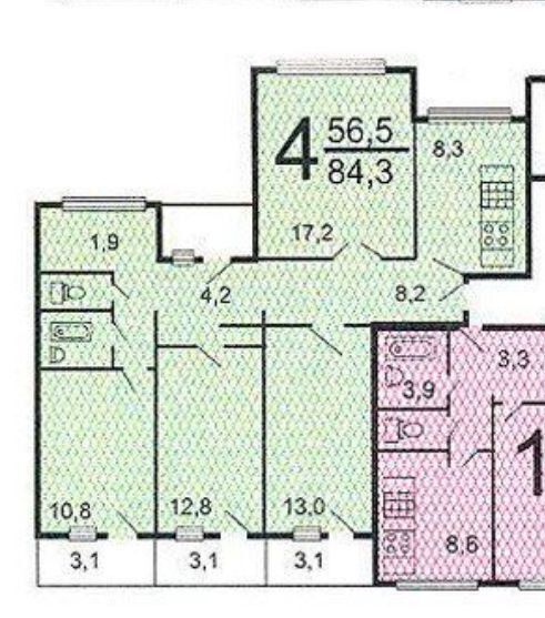 квартира г Москва проезд Керамический 45/1 Северный административный округ фото 2