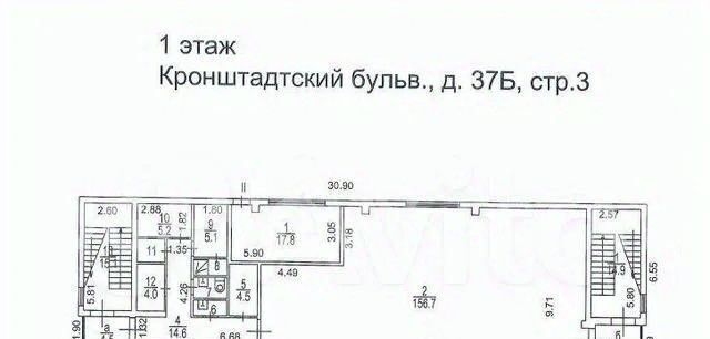 офис г Москва метро Водный стадион б-р Кронштадтский 37бс/3 муниципальный округ Головинский фото 2