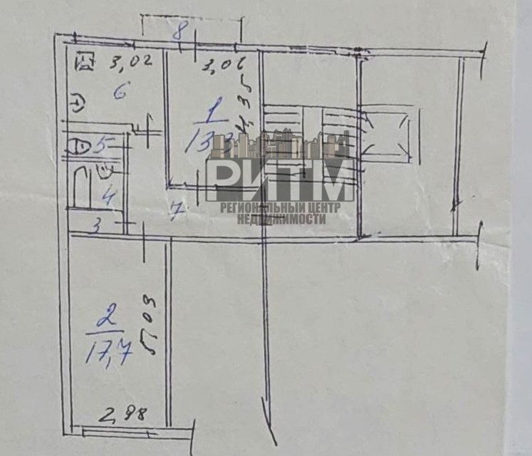 квартира г Пенза ул Ладожская 83 городской округ Пенза фото 3