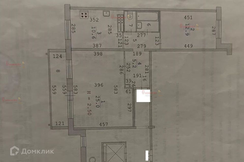 квартира г Екатеринбург р-н Чкаловский б-р Самоцветный 5 Екатеринбург городской округ фото 2