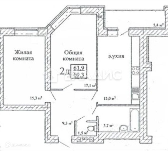 квартира г Тамбов р-н Октябрьский ул Мичуринская 25 Тамбов городской округ фото 5