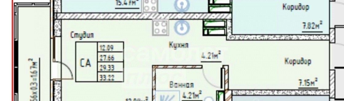 квартира г Ростов-на-Дону р-н Ворошиловский ул Тибетская 1вс/3 фото 1