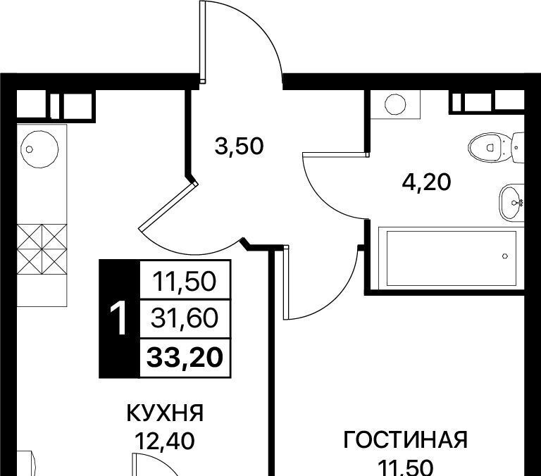 квартира г Ростов-на-Дону р-н Первомайский ул Берберовская 19с/2 фото 1