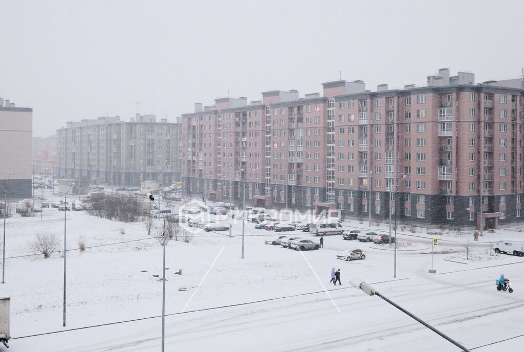 квартира г Санкт-Петербург п Шушары Славянка метро Купчино Полоцкая улица, 16к 1 фото 19