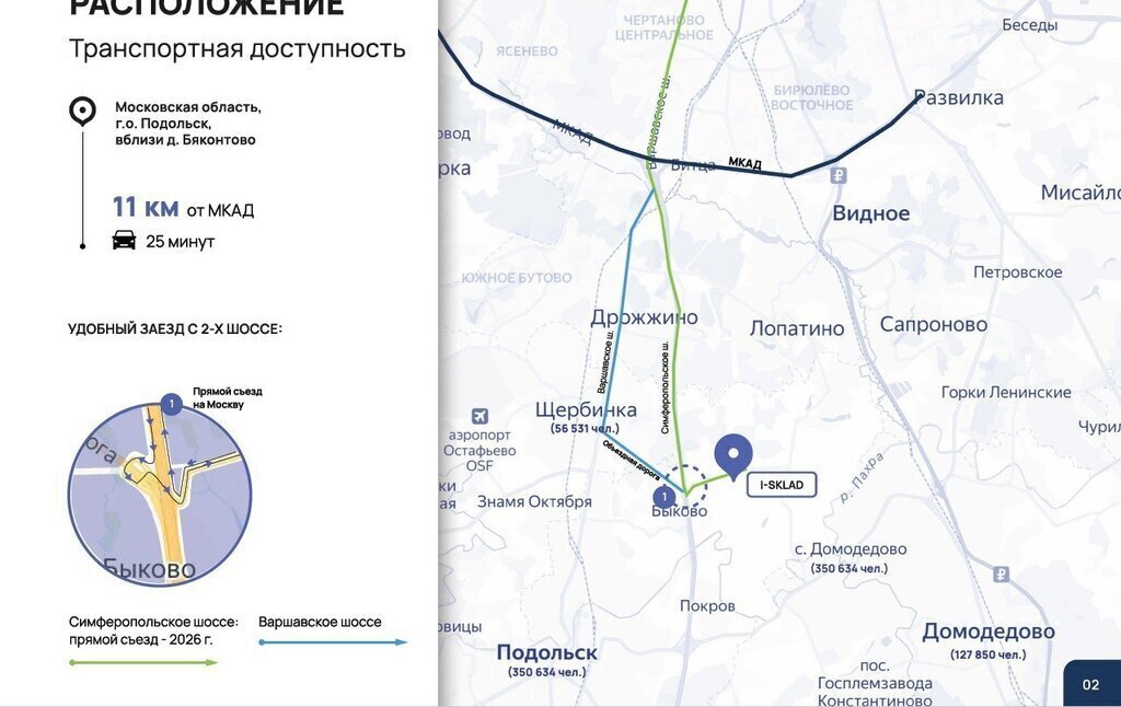 производственные, складские г Москва метро Силикатная ул Московская Московская область, Подольск фото 8