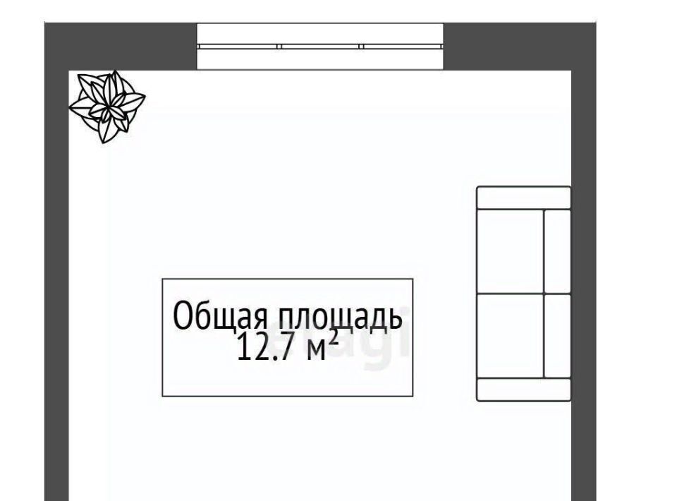 комната г Новосибирск Маршала Покрышкина ул Ломоносова 59 фото 16