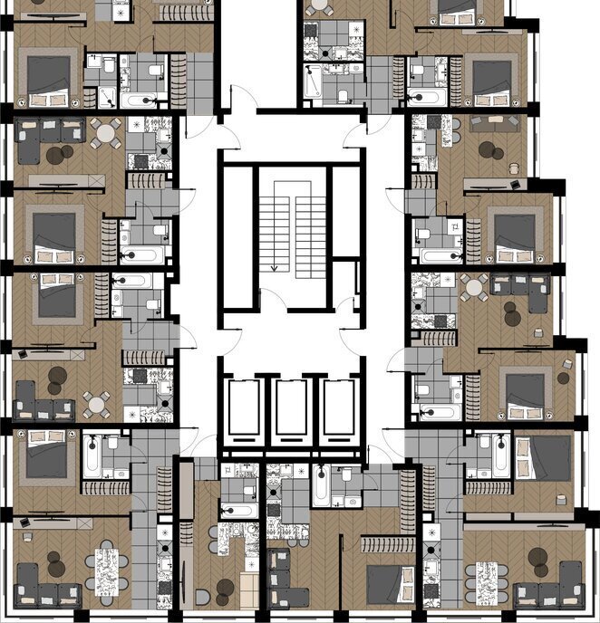 квартира г Москва ул Берзарина 37 Поле, Октябрьское фото 2