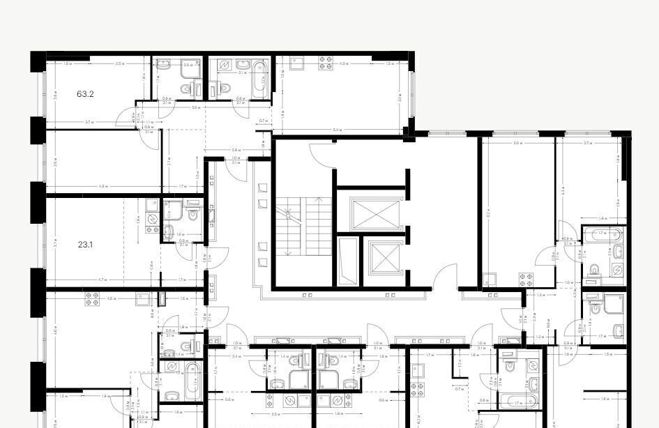 квартира г Москва метро Окружная Большая Академическая 85 к 3. 2 фото 2