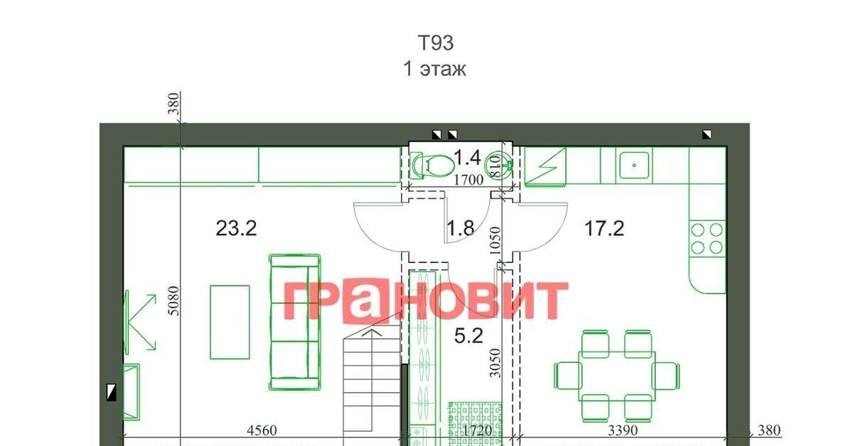 квартира р-н Новосибирский п Садовый р-н мкр Березки-3 Станционный сельсовет, 12, Новосибирск фото 2