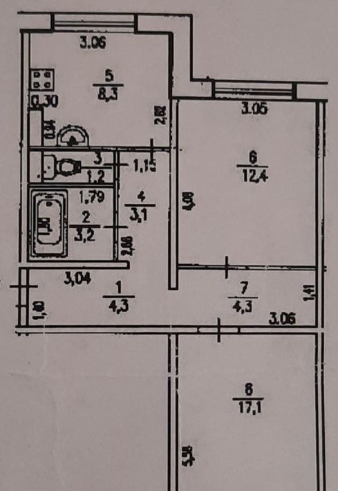 квартира г Уфа р-н Калининский ул Георгия Мушникова 19 фото 6