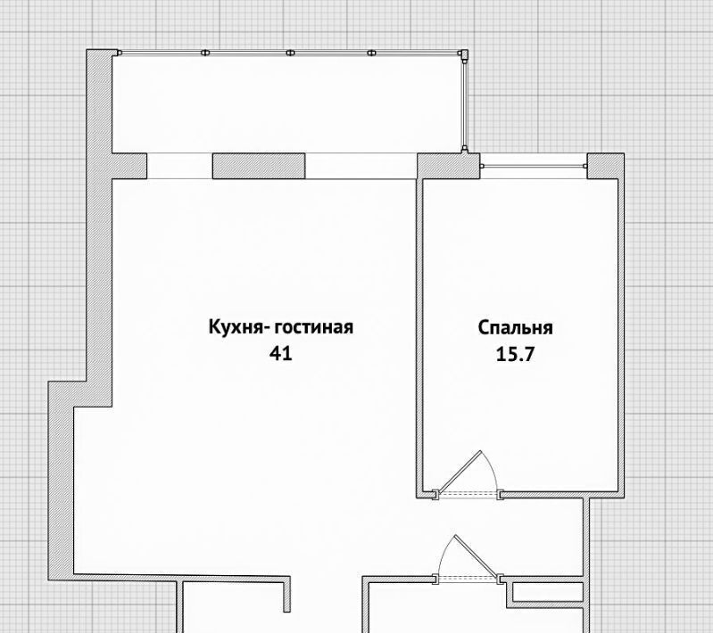 квартира г Москва метро Мичуринский проспект пр-кт Мичуринский пр-кт Олимпийский 1к/1 деревня фото 22