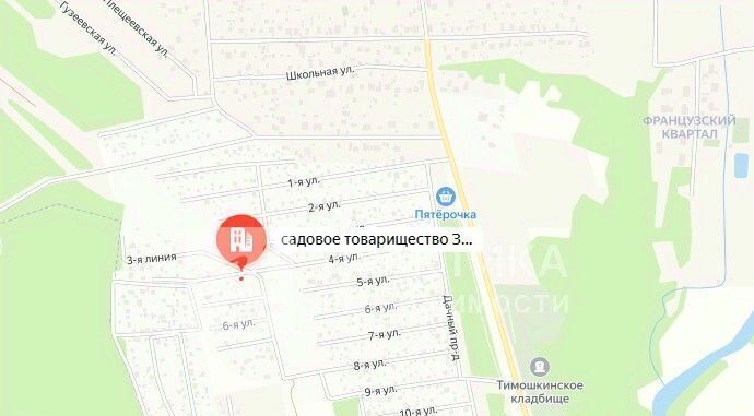 земля городской округ Красногорск д Тимошкино снт Земля Нахабино, ул. 4-я фото 2