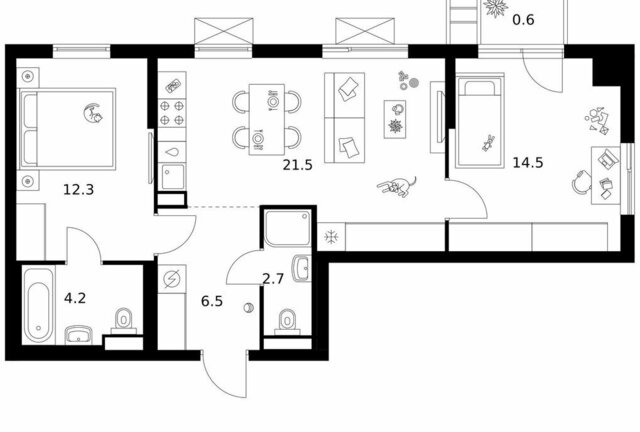 снт Зеленоград Зеленоград — Крюково, 22-й микрорайон, 6. 5 фото