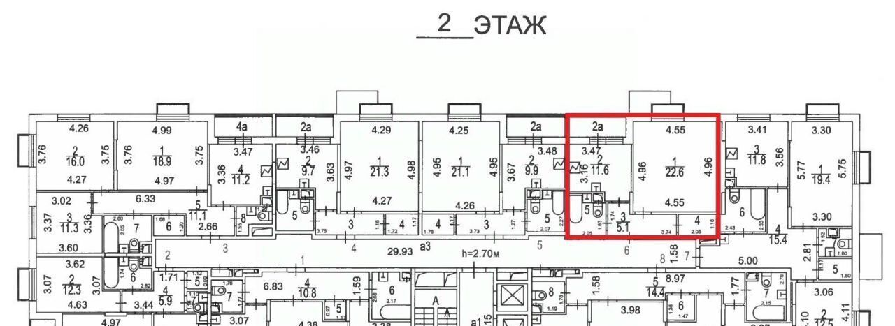 квартира г Москва метро Марьина Роща ул Шереметьевская 13к/1 муниципальный округ Марьина Роща фото 4