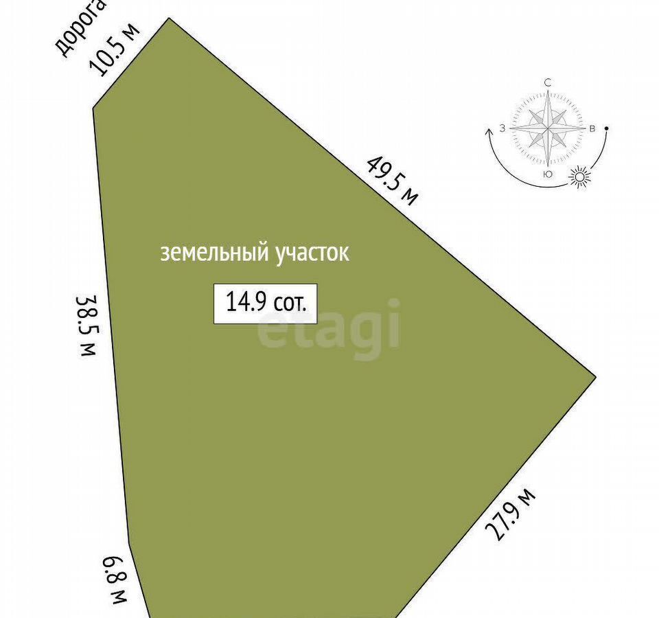 земля р-н Тюменский с Борки Каскара фото 14