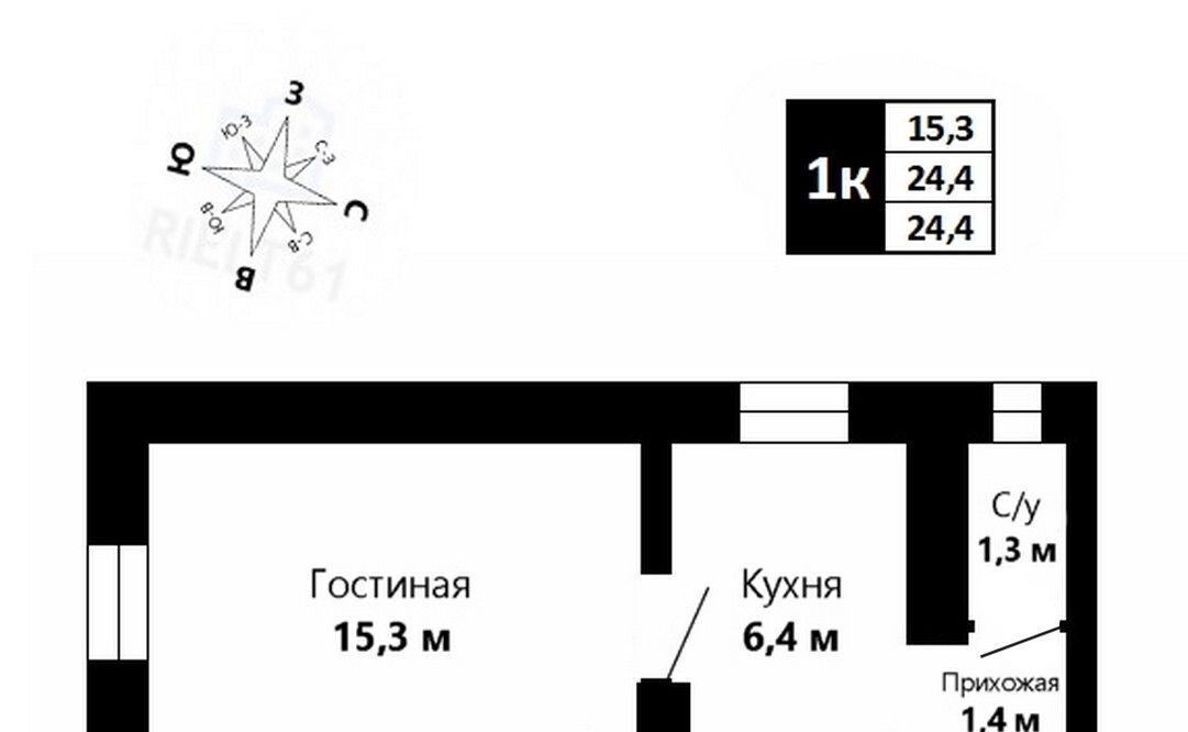 квартира г Ростов-на-Дону р-н Кировский Богатяновка ул Социалистическая 216 фото 11