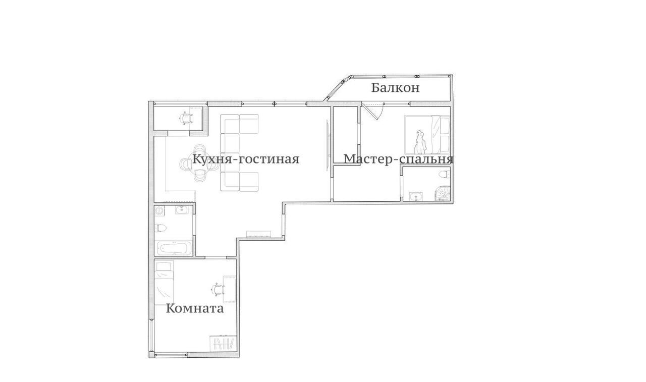 квартира г Москва метро Жулебино метро Люблино ул Строителей 1 Котельники, Белая дача, Московская область фото 4