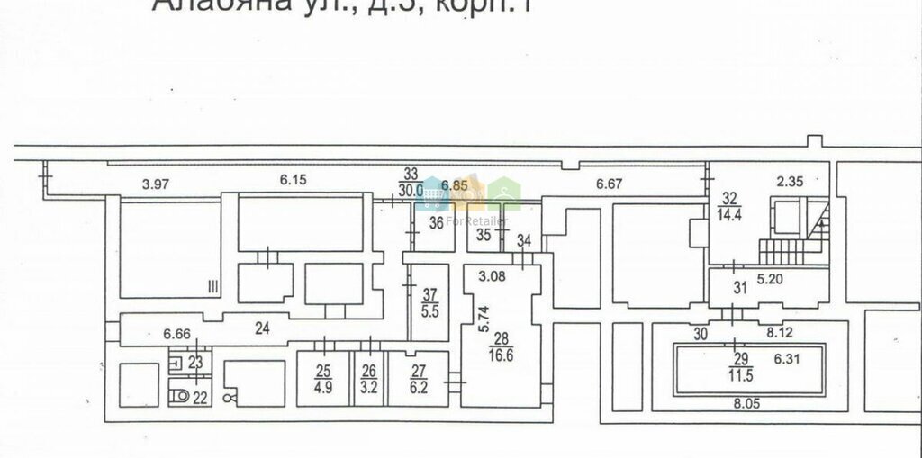 свободного назначения г Москва метро Сокол ул Алабяна 3к/1 муниципальный округ Сокол фото 4