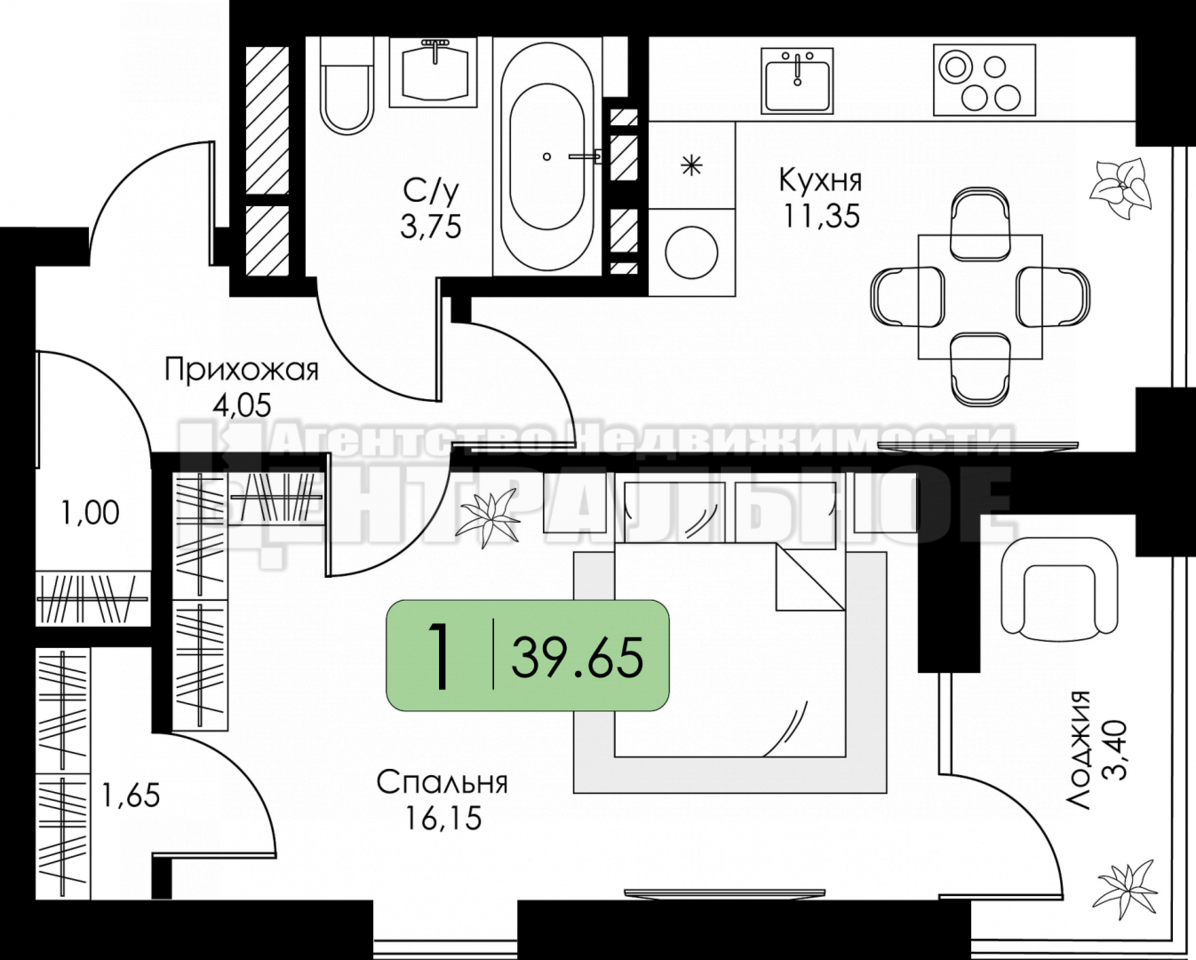 квартира г Смоленск р-н Ленинский ул Воинов-интернационалистов 3 фото 6