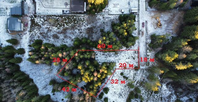 земля р-н Всеволожский массив Скотное днп Бобровое ул Центральная 31 Приозерское шоссе, 11 км, Агалатовское сельское поселение, Агалатово фото