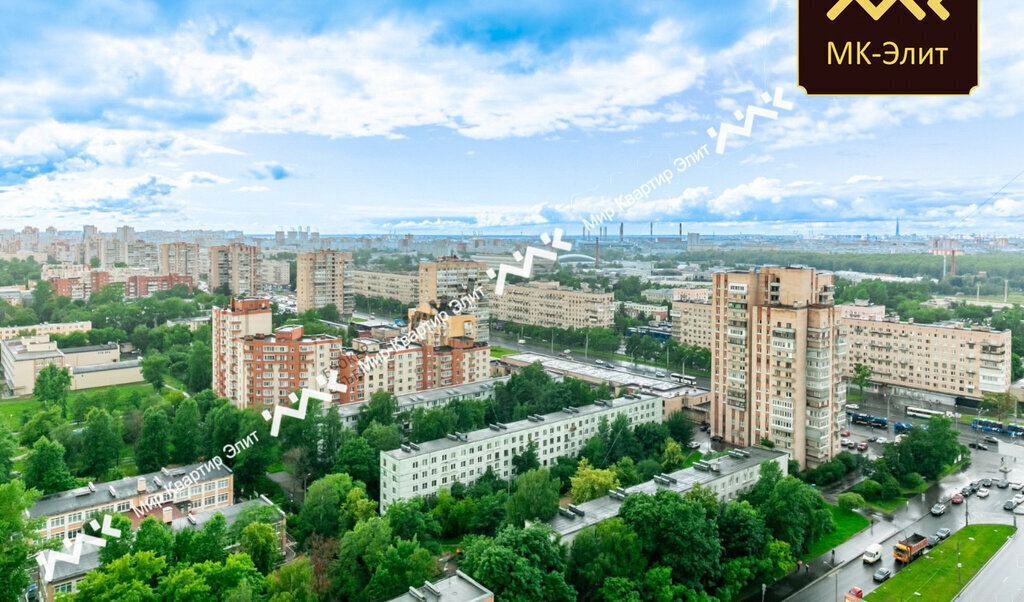 квартира г Санкт-Петербург метро Ленинский Проспект пр-кт Народного Ополчения 10 округ Княжево фото 5