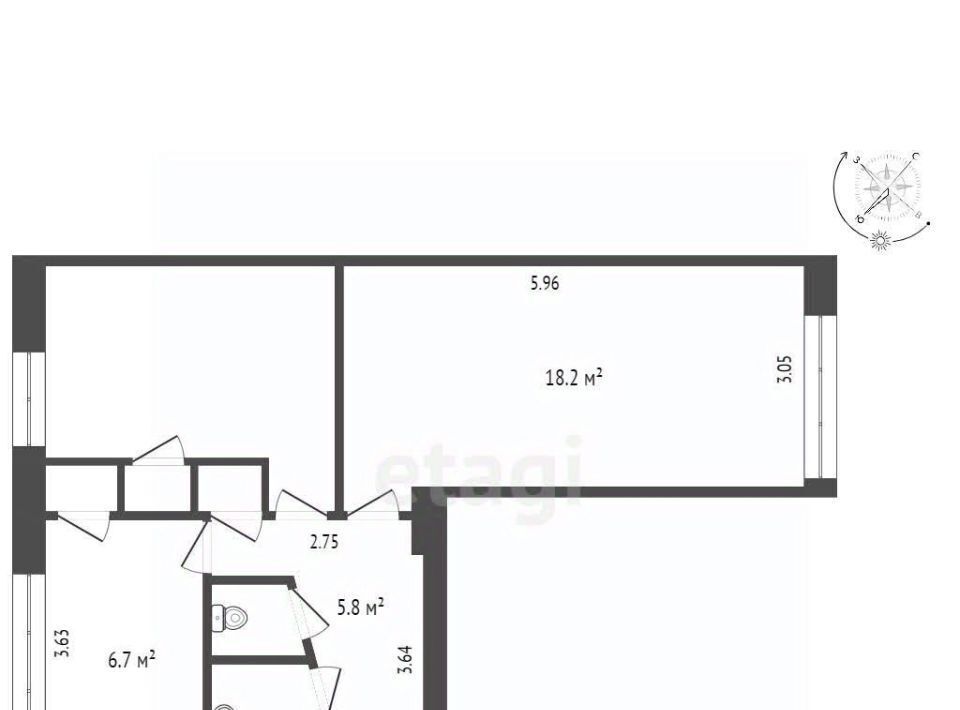 комната р-н Дзержинский п Товарково ул Октябрьская 22 городское поселение Товарково фото 2