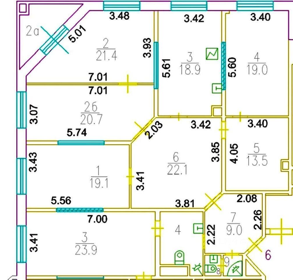 квартира г Москва ул Коштоянца 12 Московская область фото 1