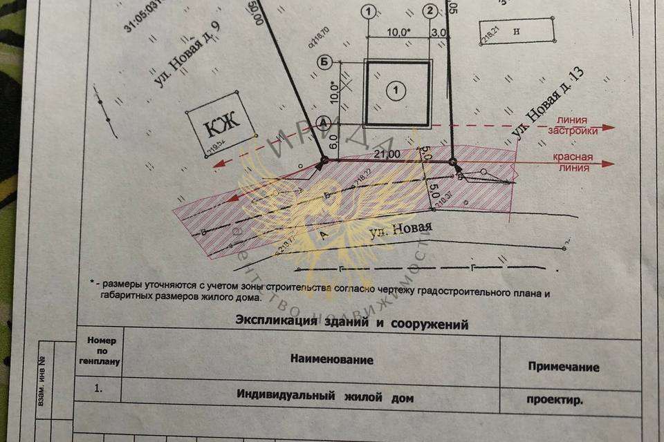 дом р-н Старооскольский с Новокладовое ул Новая 1 фото 5