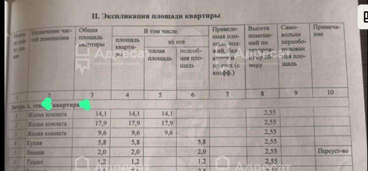 квартира г Волгоград р-н Тракторозаводский ул Ополченская 10 фото 2