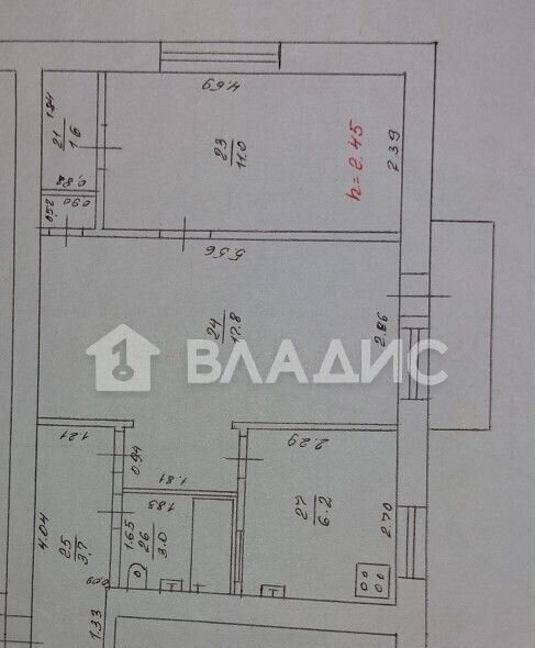 квартира г Краснодар р-н Центральный ул Северная 408 фото 20