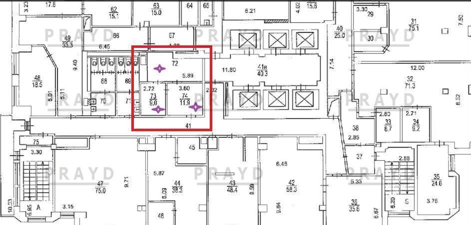 офис г Москва метро Пролетарская пр-кт Волгоградский 2 муниципальный округ Таганский фото 11