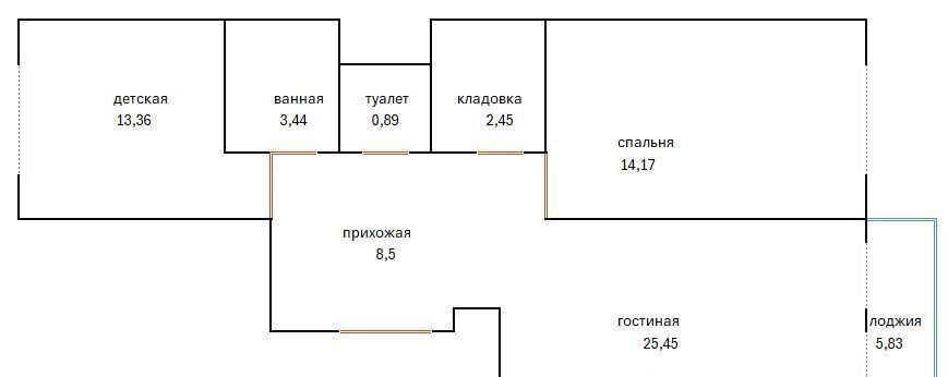 квартира г Санкт-Петербург метро Василеостровская ул 26-я линия В.О. 7 округ № 7 фото 37