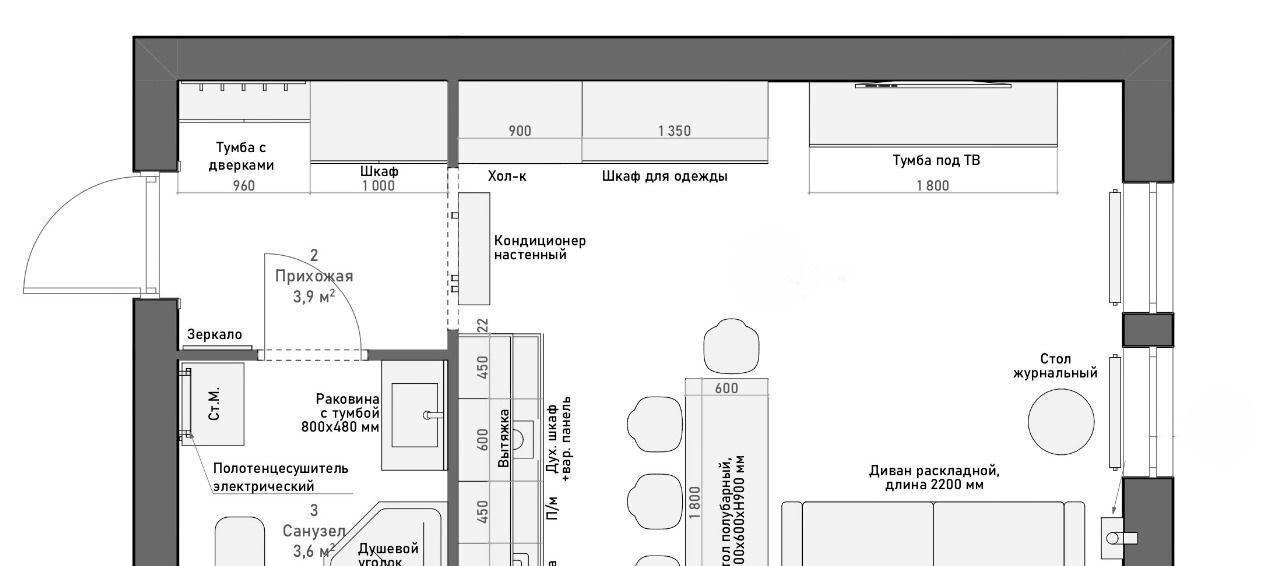 квартира г Москва метро Водный стадион б-р Кронштадтский 9к/2 муниципальный округ Головинский фото 20