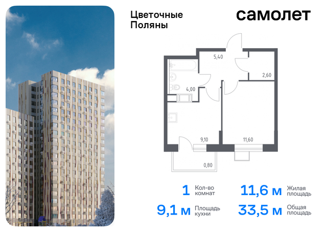 ЖК «Цветочные Поляны Экопарк» Филатов луг, к 1, Киевское шоссе фото