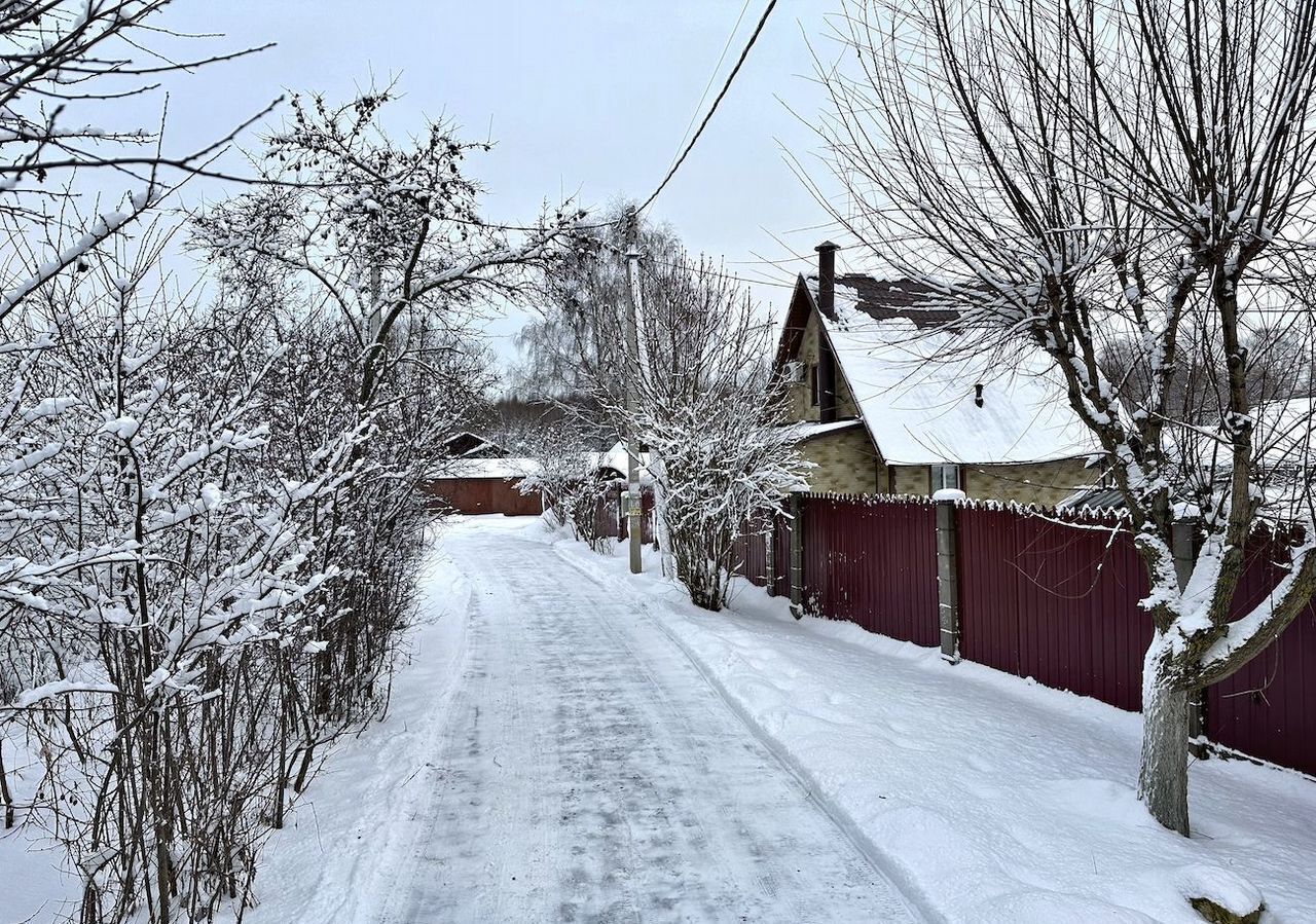 земля городской округ Ступино д Ольховка ул Ольховая 6 57 км, Михнево, Новокаширское шоссе фото 2