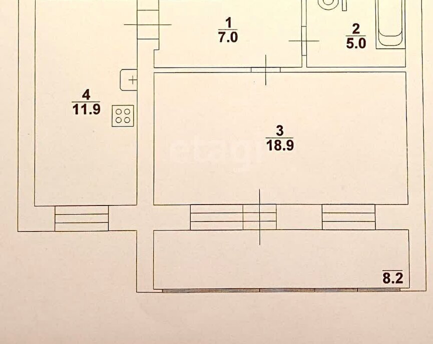 квартира г Саратов р-н Октябрьский улица имени Карла Маркса, 4/12 фото 24