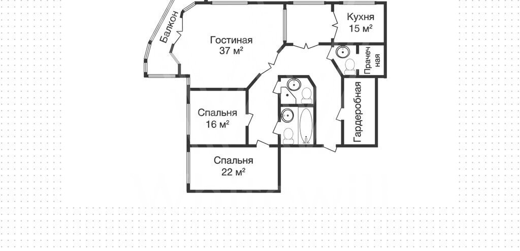 квартира г Москва метро Кропоткинская пер 1-й Зачатьевский 6с/1 муниципальный округ Хамовники фото 2