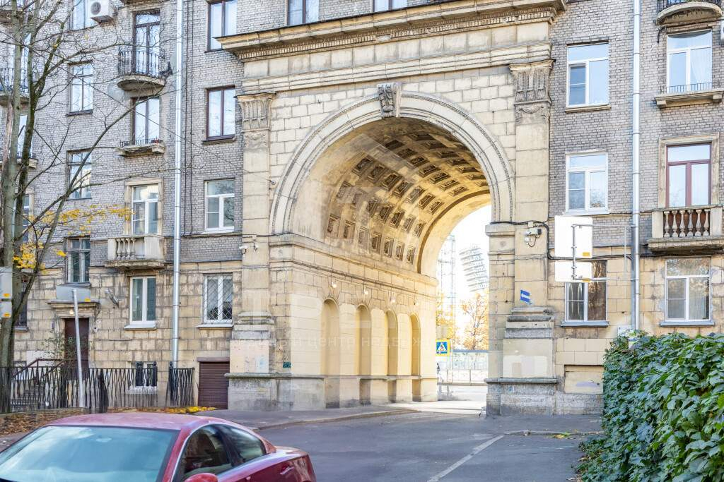 квартира г Санкт-Петербург метро Спортивная р-н Петроградский ул Красного Курсанта 10а Б фото 23