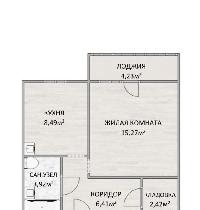 квартира р-н Емельяновский п Емельяново пер Почтовый 7а городское поселение Емельяново фото 7