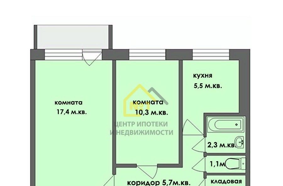 квартира г Челябинск р-н Центральный ул Образцова 15 фото 32