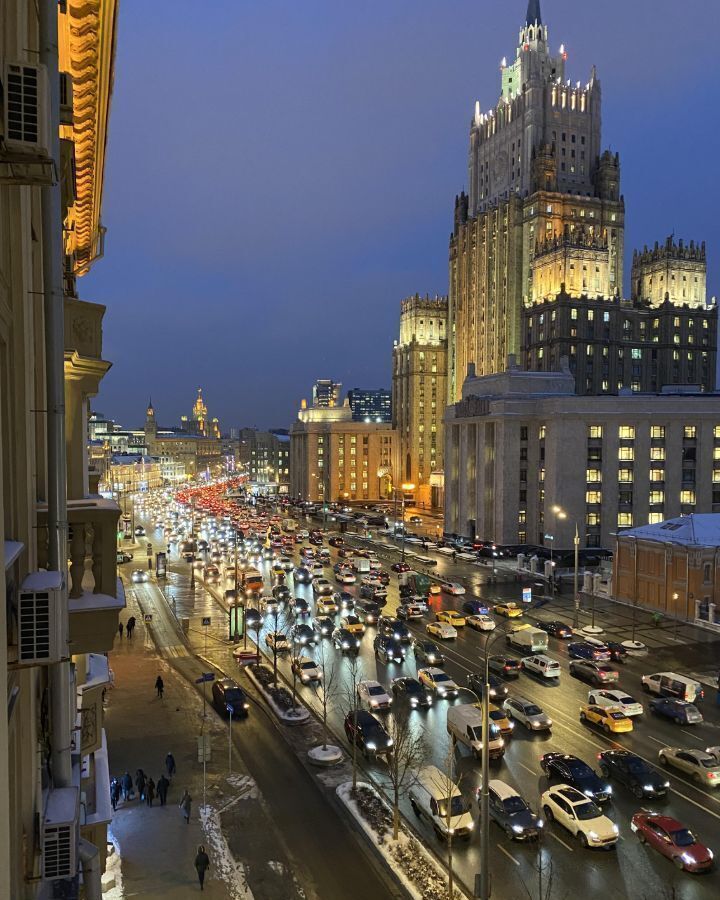 квартира г Москва метро Смоленская пл Смоленская-Сенная 23/25 муниципальный округ Хамовники фото 1