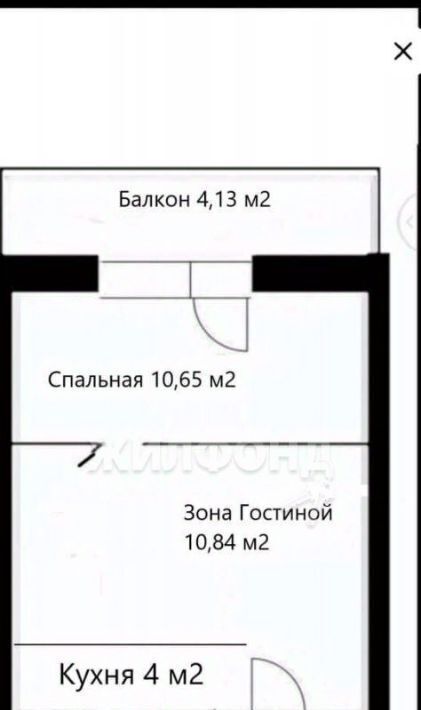 квартира г Новосибирск р-н Октябрьский Золотая Нива ул Плющихинская 9 фото 17