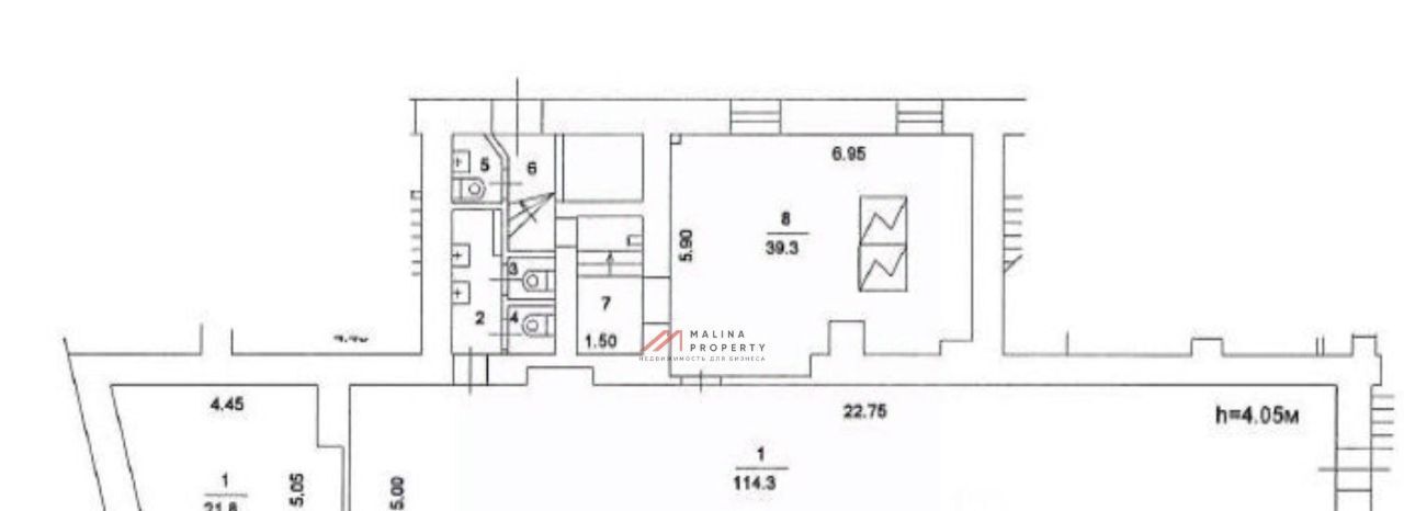 торговое помещение г Москва метро Курская Бауманка ул Земляной Вал 18/22с 1 фото 5