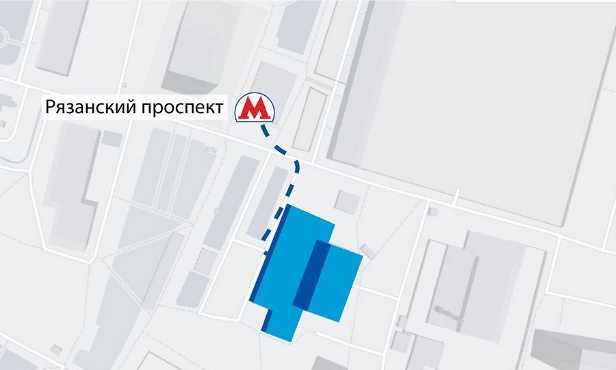 торговое помещение г Москва метро Рязанский проспект ул 1-я Новокузьминская 21к/2 муниципальный округ Рязанский фото 8