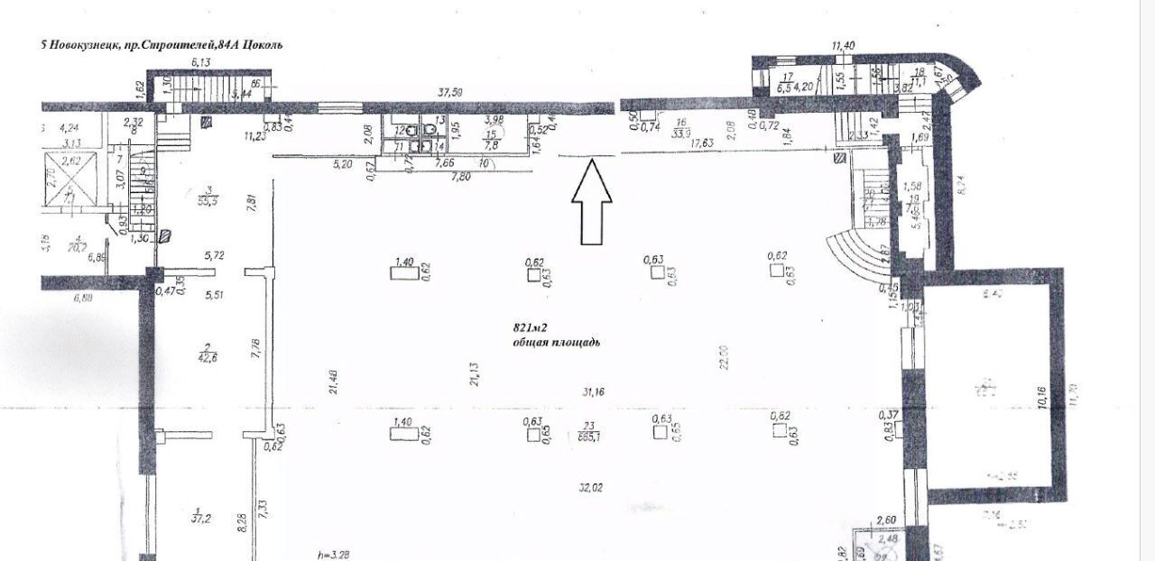 свободного назначения г Новокузнецк р-н Центральный пр-кт Строителей 84а фото 1