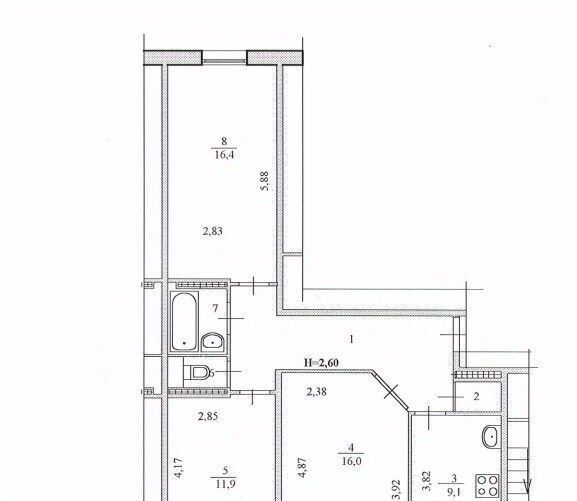 квартира г Волгоград р-н Краснооктябрьский ул 39-й Гвардейской 29а фото 1