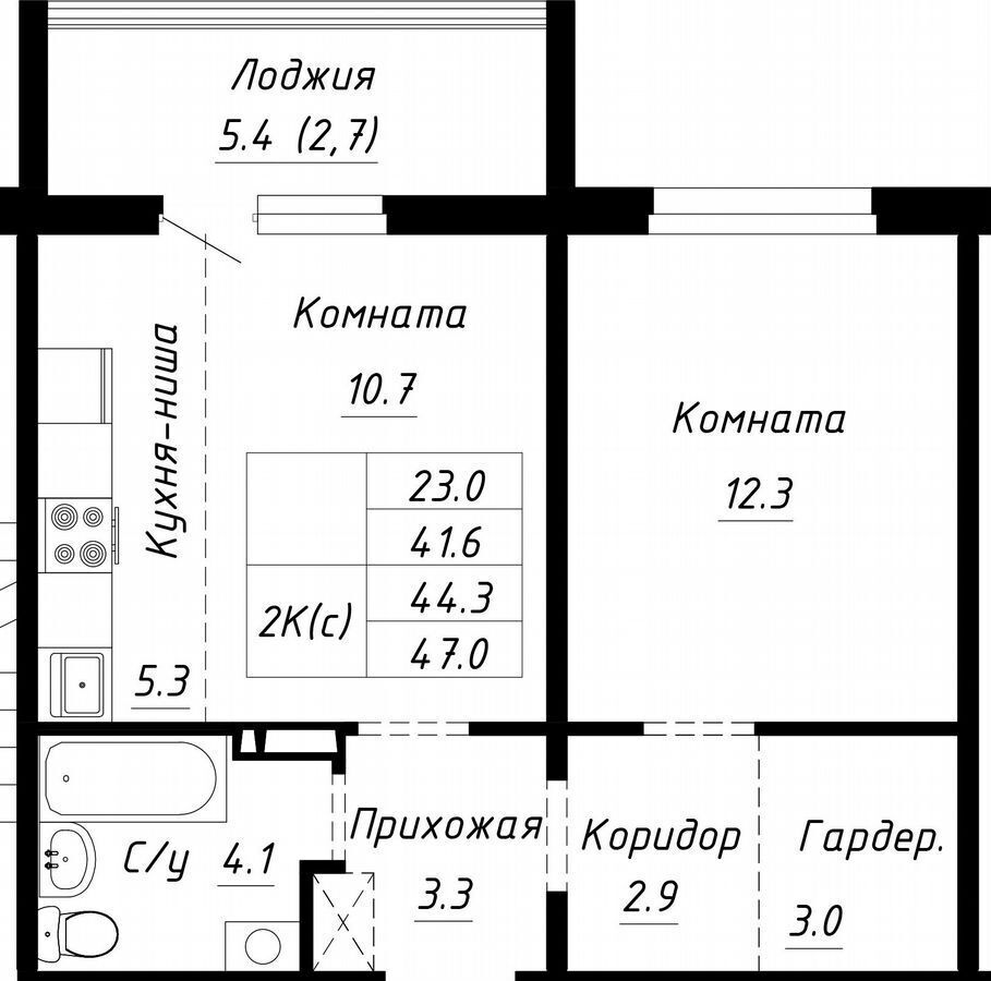 квартира г Барнаул р-н Индустриальный ул Анатолия Мельникова 1 фото 3