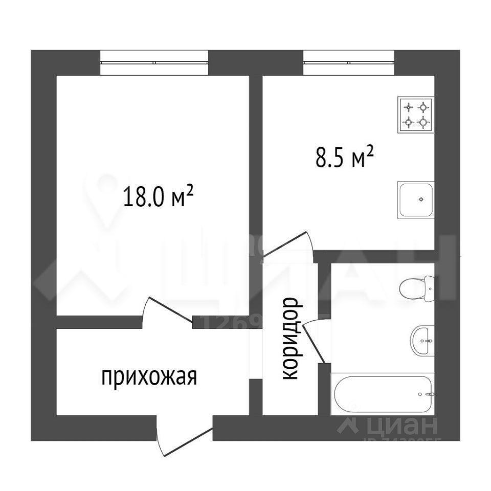 квартира г Москва ЮЗАО Выхино-Жулебино пр-кт Лермонтовский 14/1 2-й микрорайон Жулебино, Московская область фото 2